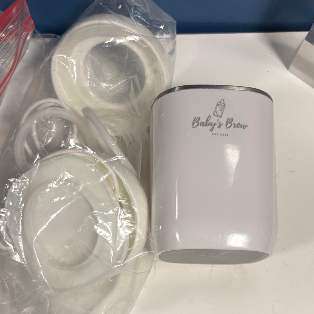 Baby's Brew White Bottle Warmer